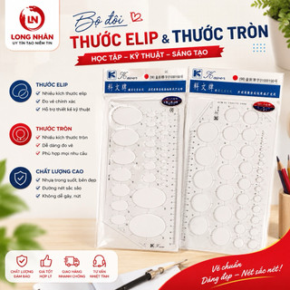 Thước elip thước tròn vẽ kỹ thuật