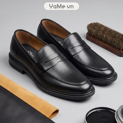 Giày Loafer Nam Real Leather 002 24356 |YaMe|
