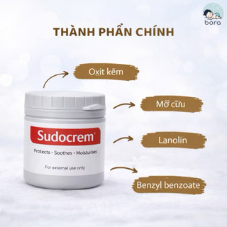 Kem Hăm Sudo Cream Cho Bé Từ Sơ Sinh 60G