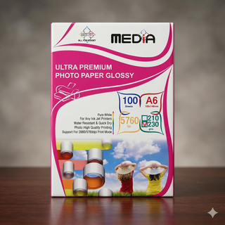 [COMBO 5 XẤP] Giấy in ảnh Media khổ A5, A6, 13x18cm (Xấp 100 tờ) TooYoo PSP0250