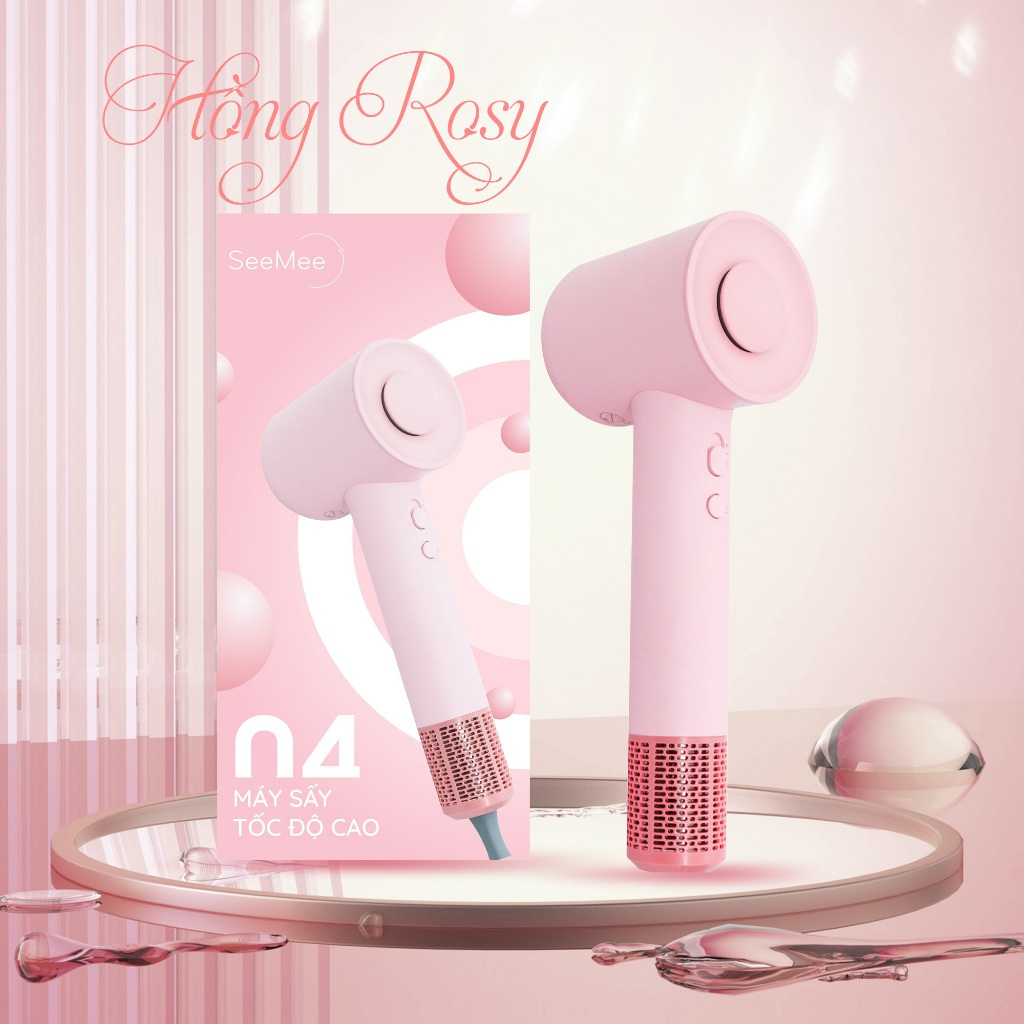 [VHL x SeeMee] Máy sấy tóc hai chiều SeeMee tốc độ cao 1600W, tóc khô nhanh tức thì