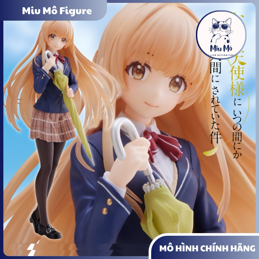 MÔ HÌNH Mahiru Shiina - Thiên Sứ Nhà Bên -  Coreful - School Uniform Ver. TAITO FIGURE CHÍNH HÃNG