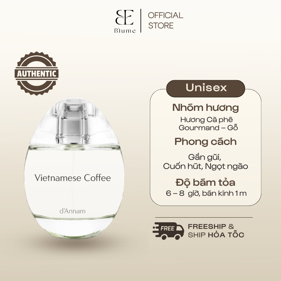 [ Mẫu Thử 10ML ] Nước Hoa UNISEX Vietnamese Coffee mùi cuốn hút - Blume Tiệm Nước Hoa