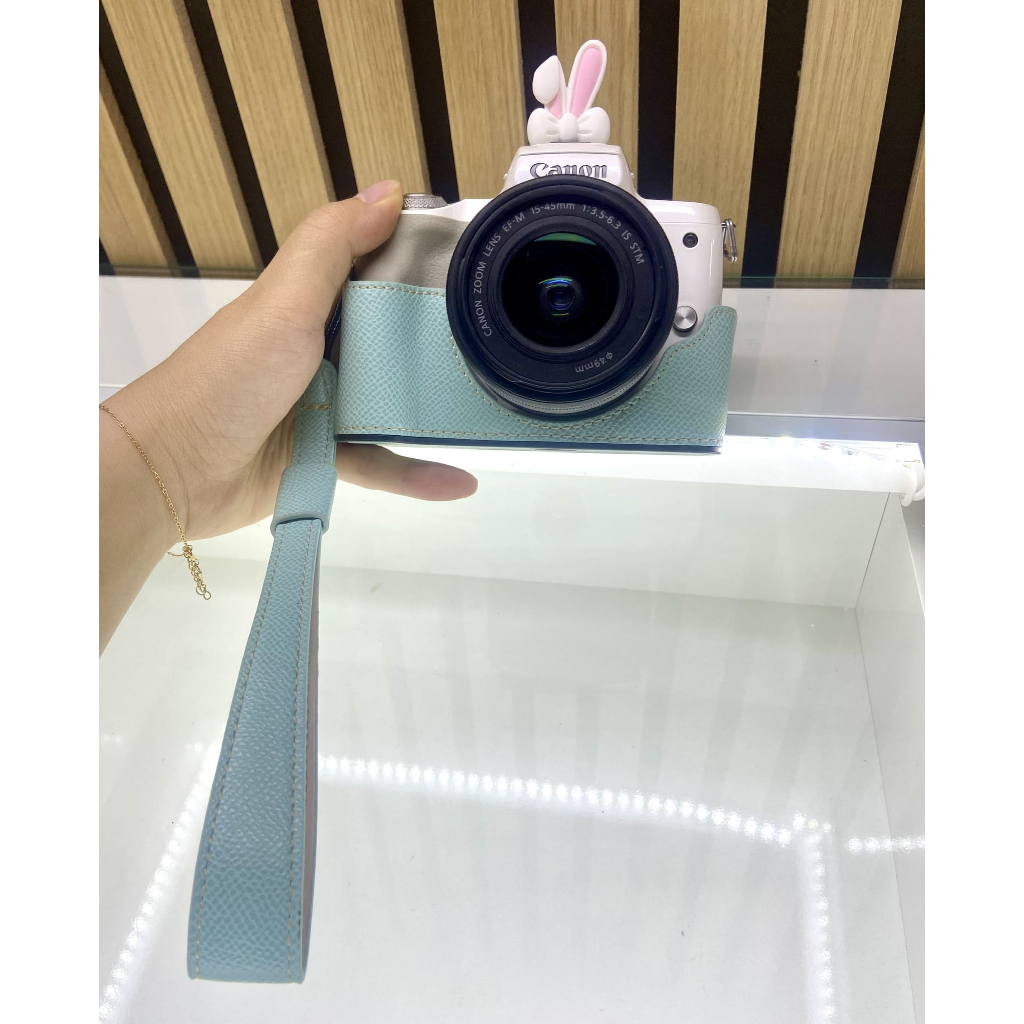 Bao Da Máy Ảnh Canon M50 / M50 Mark II BES Phụ Kiện Máy Ảnh – Ốp bảo vệ full thân cao cấp