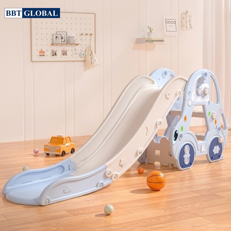 Cầu trượt BBT Global máng dài cỡ lớn đa dạng kích thước- mẫu mới 2026