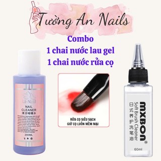 Dung Dịch Vệ Sinh Sơn Gel Chuyên NGhiệp, Nước lau gel, Nước Rửa Cọ