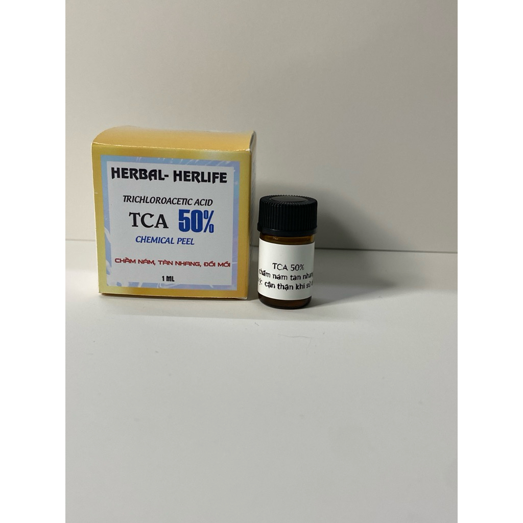TCA 50%, 80% chemical peel