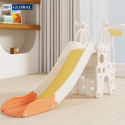 Cầu trượt cho bé BBT Global máng dài BSL423 / cầu trượt xích đu BSL424