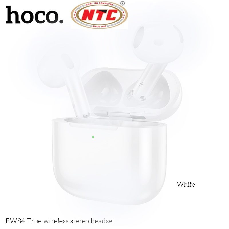 Tai nghe Bluetooth TWS Hoco EW84 V5.4, Pin 6H (Trắng) - Phụ Kiện Nhất Tín