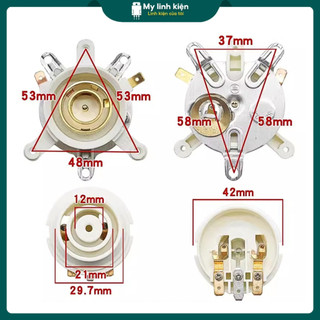 Đế ấm siêu tốc bền bỉ chịu nhiệt độ cao tải 13A - 30A 250V chất lượng cao