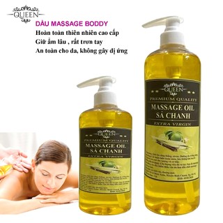 Dầu Massage Body ( nhiều mùi tự chọn ) dùng cho mọi loại da , Hương thơm tự nhiên , nhiều mùi tự chọn - Chai Vòi Nhấn