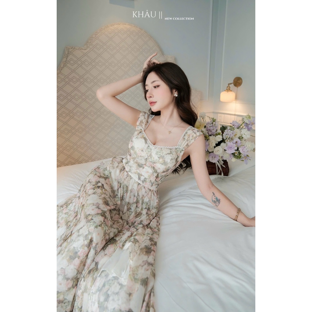 ĐẦM HOA KHÂU DESIGN