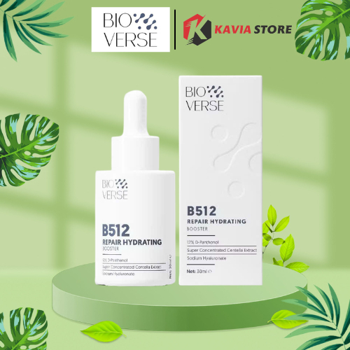 Serum phục hồi Bioverse B512 Repair Hydrating giúp dưỡng ẩm, phục hồi và làm dịu da 30ml
