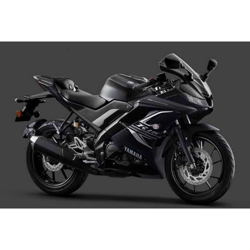 tem rời dán xe r15 v3 đen, chống nước không bay màu