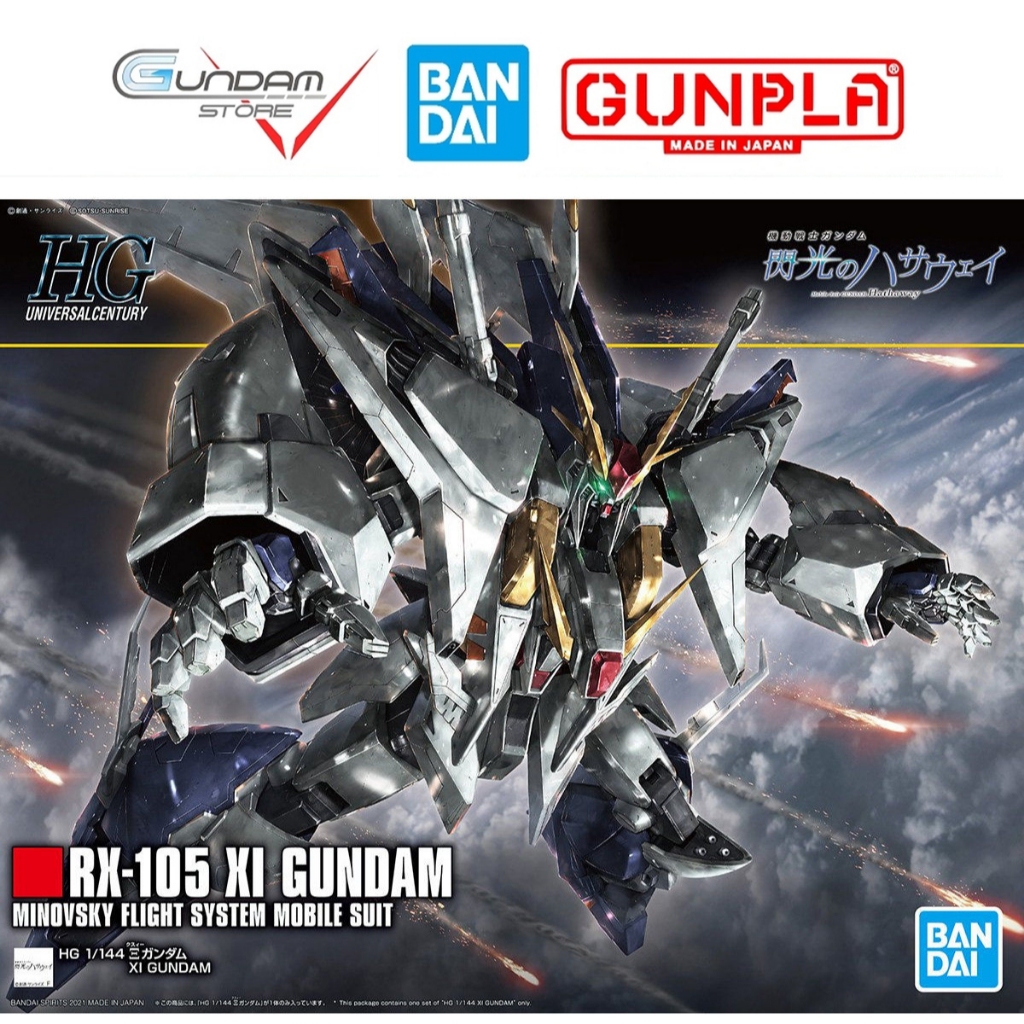Mô Hình Gunpla HG Xi Gundam 1/144 Bandai UC Hathaway Đồ Chơi Lắp Ráp