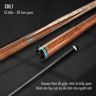 CUEBOTS CHL Chính Hãng – Gậy Bida Lỗ Sneaky Pete Cổ Điển - 12.5mm, Ngọn Sợi Thủy Tinh, Ren 5/16-18