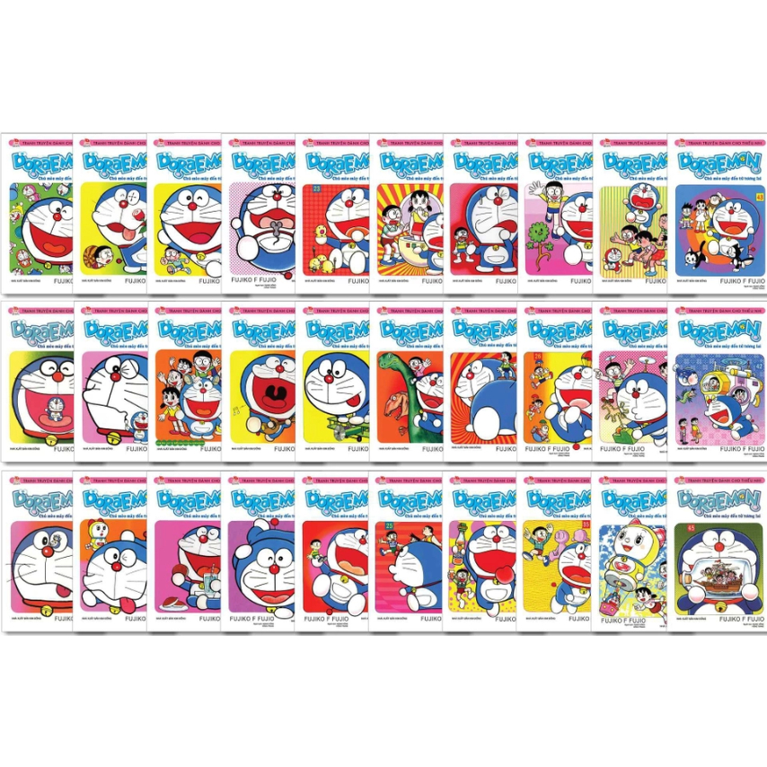 Combo Doraemon truyện ngắn gồm 45 tập