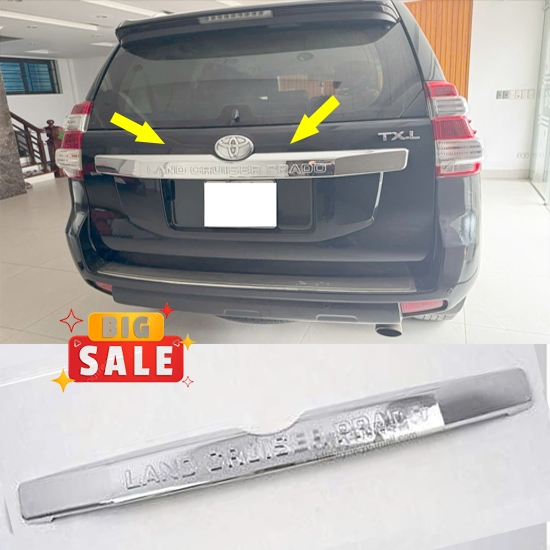 Miếng Ốp Tay Cốp Land Cruiser Prado 2010 2011 2012 2013 2014 2015 2016 - Ốp Tay Mở Cốp Prado