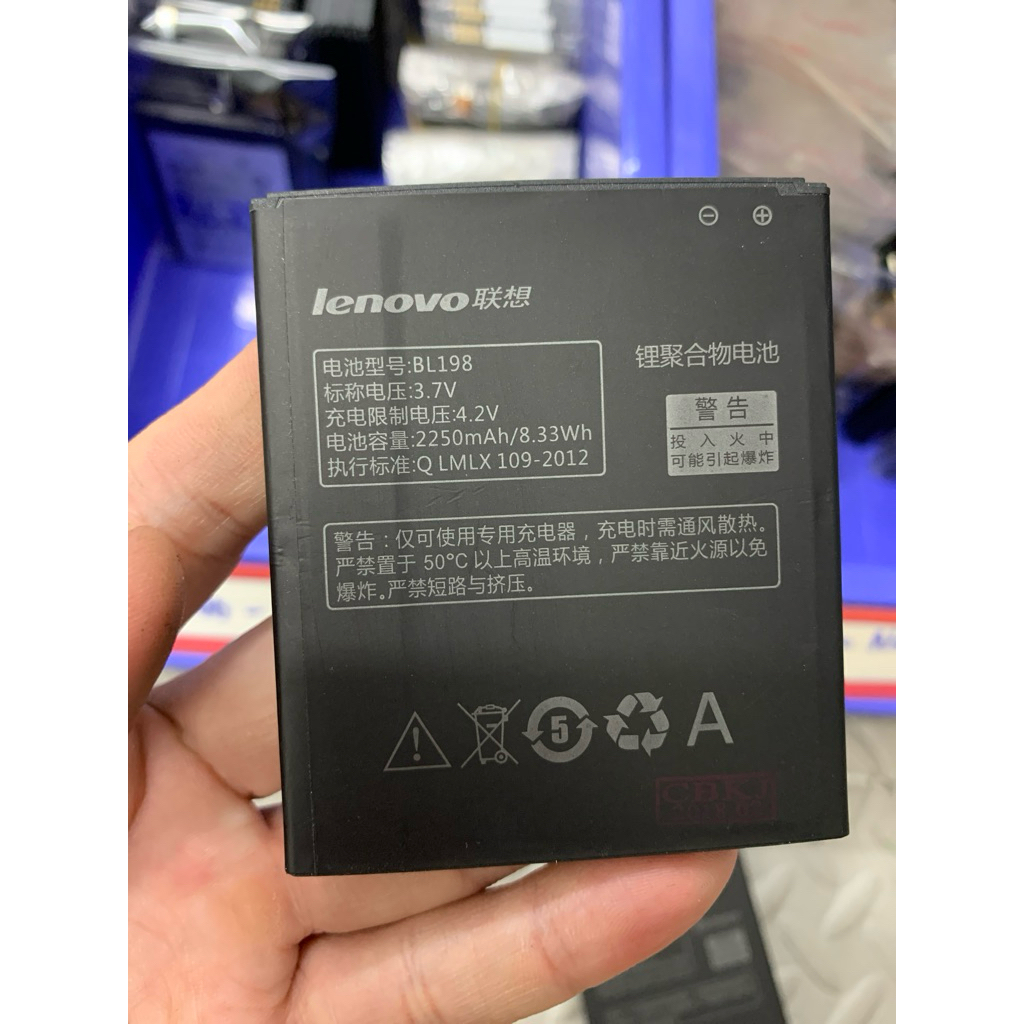 Pin Lenovo BL198 - A850, A830, K860 và S890 2250mAh.