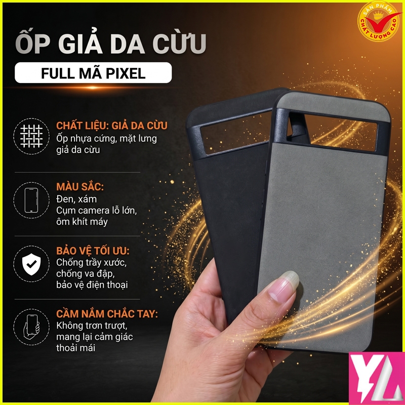 Ốp Lưng giả da cừu Google Pixel 9/ Pixel 9 Pro/ Pixel 9 Pro XL/ Pixel 9a/ Pixel 10/ Pixel 10 Pro/ Pi
