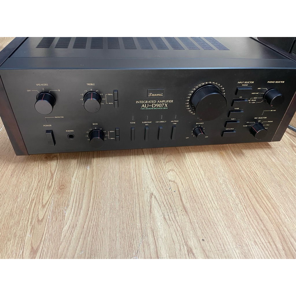 amply nghe nhạc, Amply karaoke ,Amply Sansui AU-907X, Amply bãi nhật nội địa , Amply Sansui AU-907X 