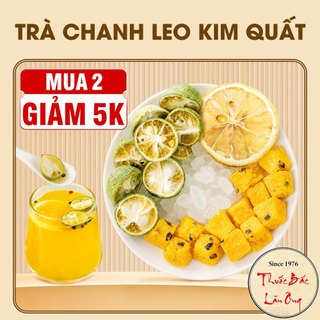 Trà chanh leo kim quất, trà chanh dây Triệu Lộ Tư sấy khô giúp trắng da, giải nhiệt thanh lọc cơ thể