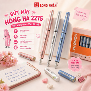 Bút máy Hồng Hà nét hoa , nét trơn 2275