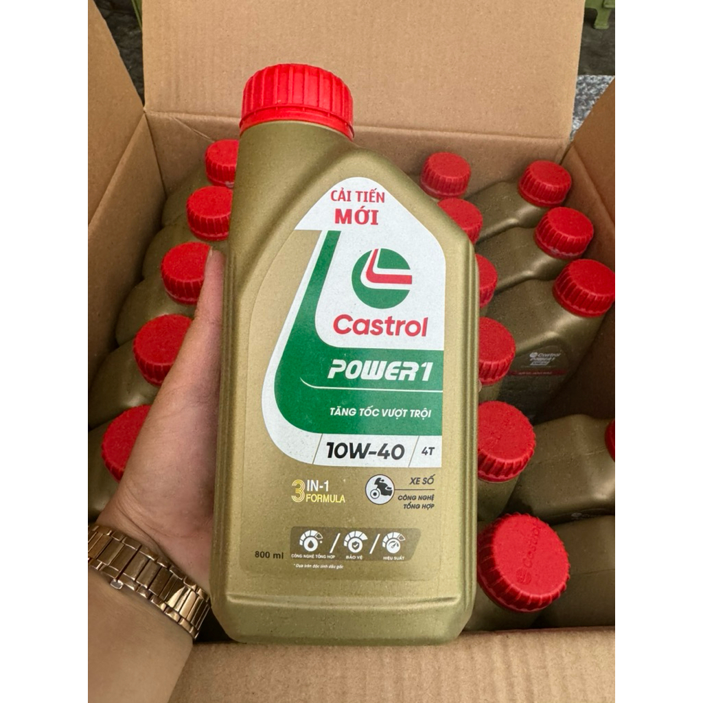 dầu nhớt Castrol xe ga - xe số 800ml - nhớt