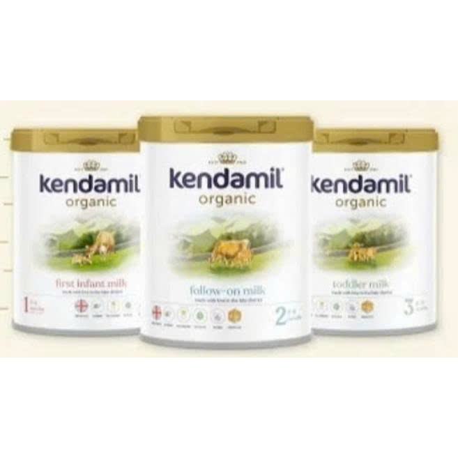 Sữa Kendamil Organic Số 1/2/3 lon 800g