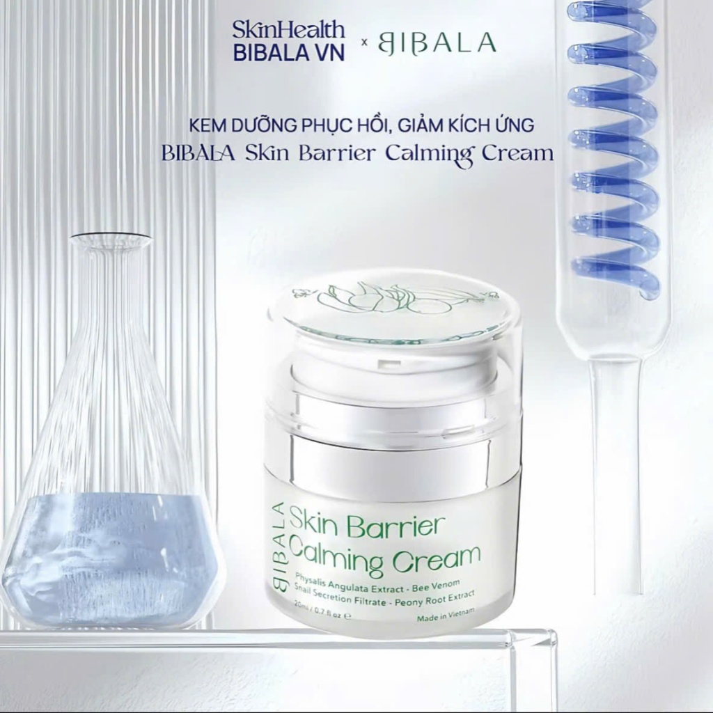 [20G] Kem dưỡng làm dịu da, dưỡng ẩm BIBALA SKIN BARRIER CALMING CREAM BIBALA
