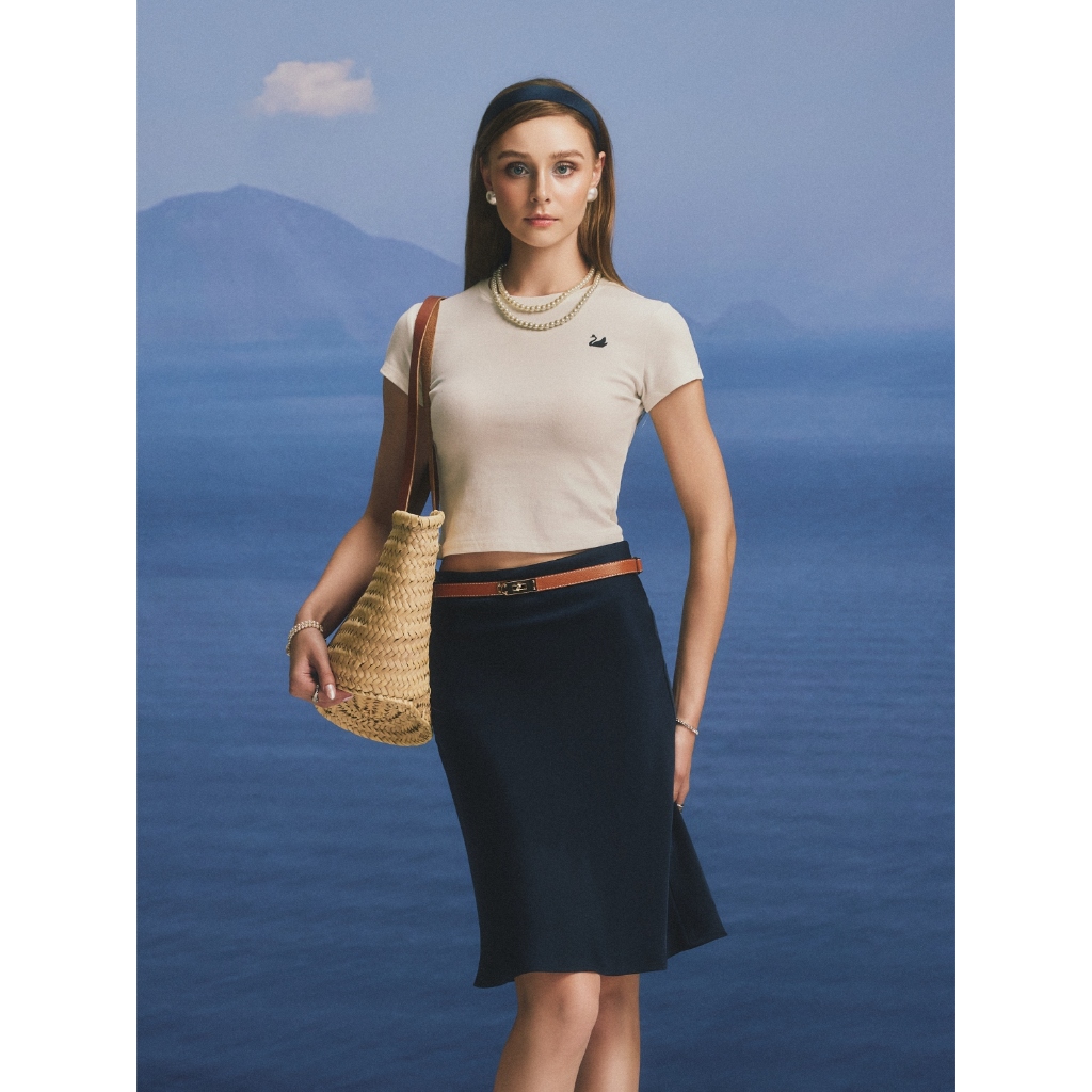 Áo Croptop Ôm Body Lussio | 4334 | Lana Official