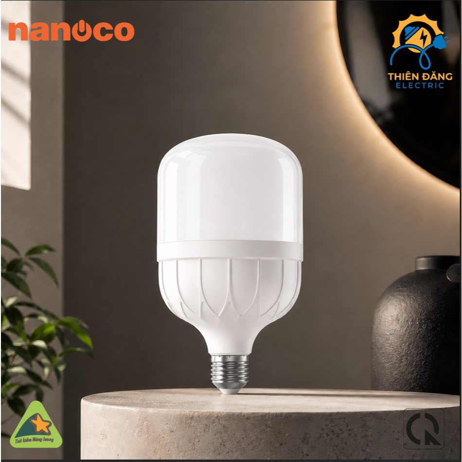 Đèn LED Bulb Trụ Nanoco Lite Series NLBL 20W, 30w, 40w, 50w (Panasonic)