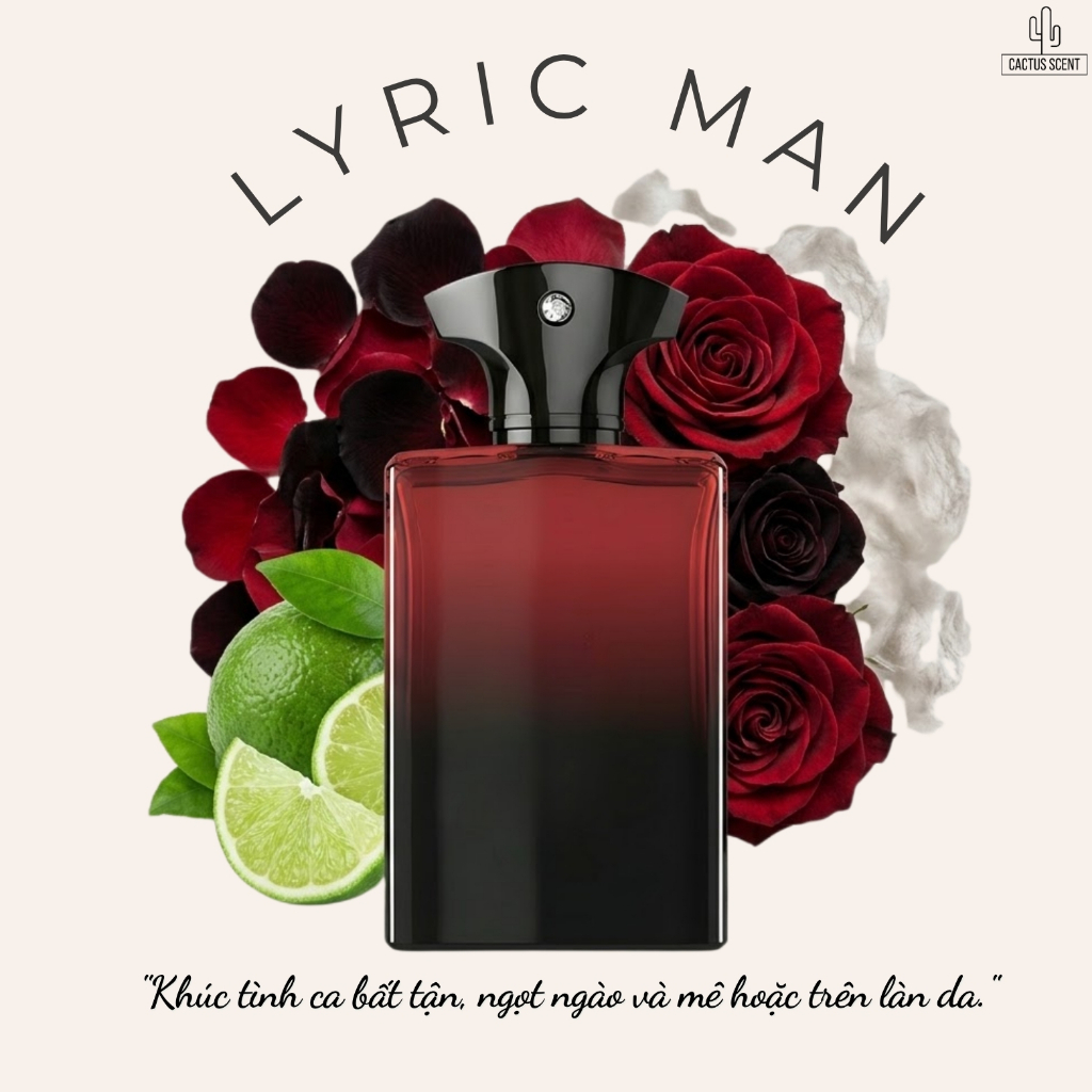 Mẫu thử Nước Hoa Nam Lyric Man | Cactus Scents |