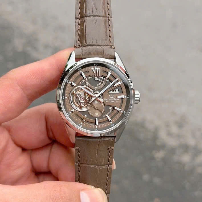 Đồng hồ nam dây da Orient Star Joker Gen 2 Automatic Modern Skeleton RK-AV0139Y