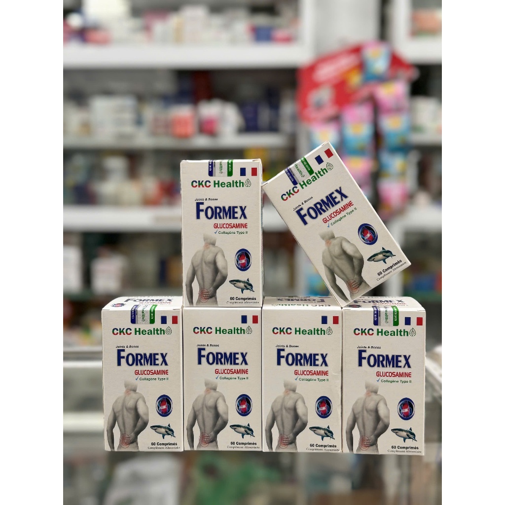 Viên uống xương khớp FORMEX CKC Health Nhập khẩu Pháp với Glucosamine & Collagen type II và Nano Cal