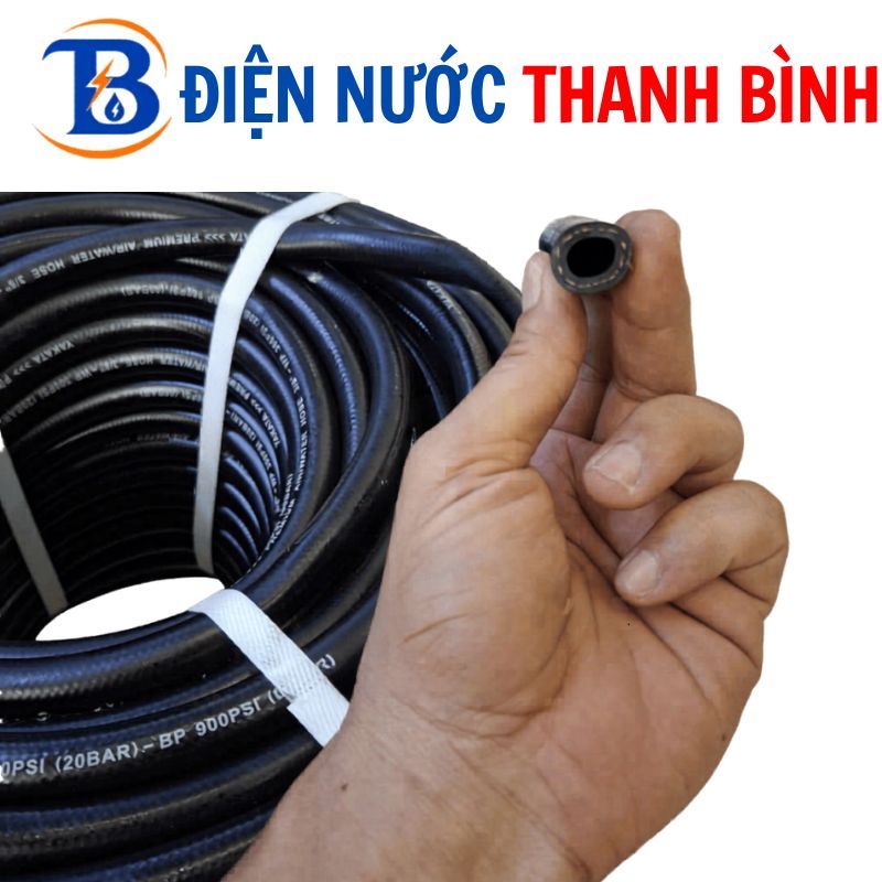 [Giá / 1 mét] Ống cao su dẫn hơi, nước, khí nén MASUTA / YAKATA WP 300PSI [CHÍNH HÃNG] ---- | size -