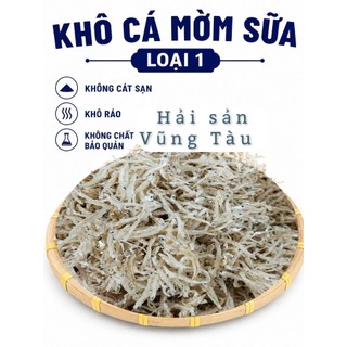 Khô Cá Cơm Mờm Sữa Loại 1 Vũng Tàu,Không Cát Sạn.