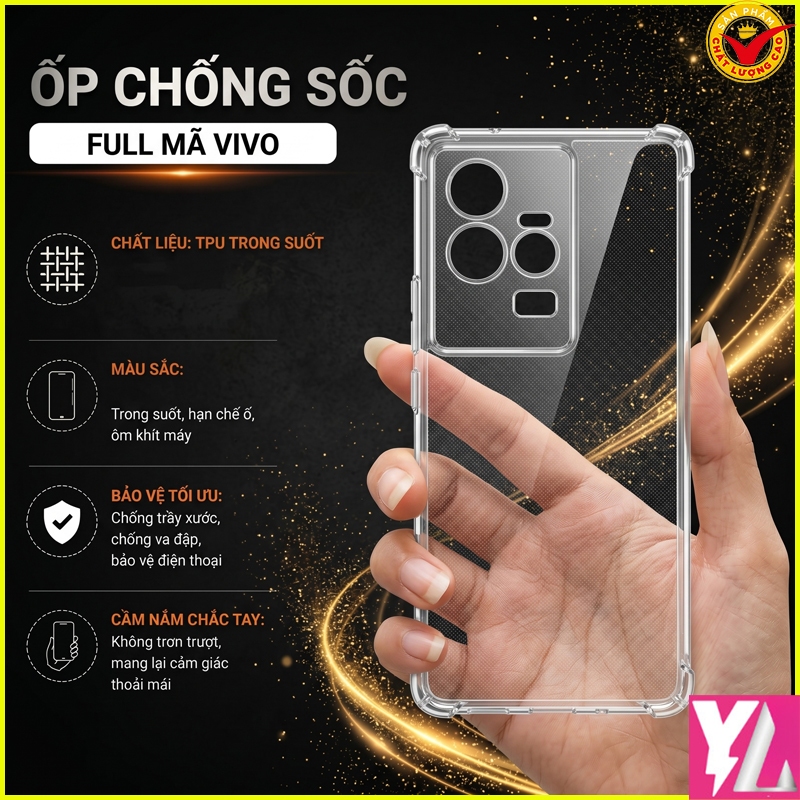 Ốp lưng chống sốc Vivo iQooZ9X-5G/ Z9 -5G/ Z9 Turbo/ iQoo 9/ iQoo 9 Pro ... hạn chế ố