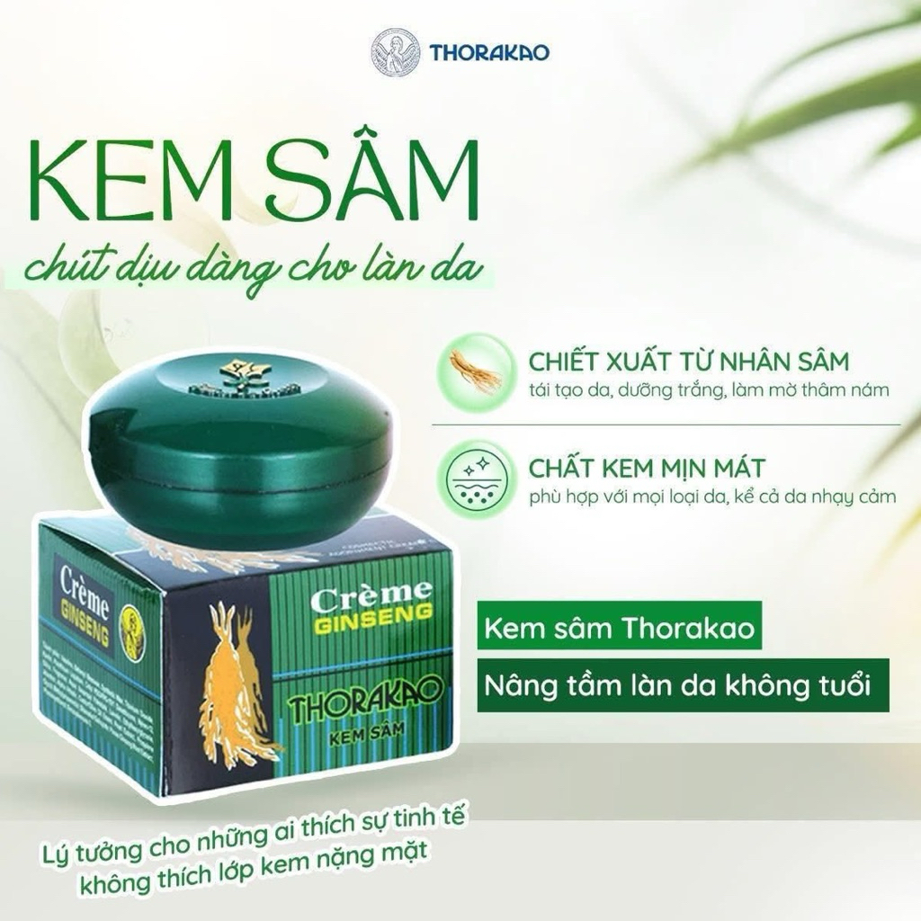 Kem sâm thorakao chính hãng