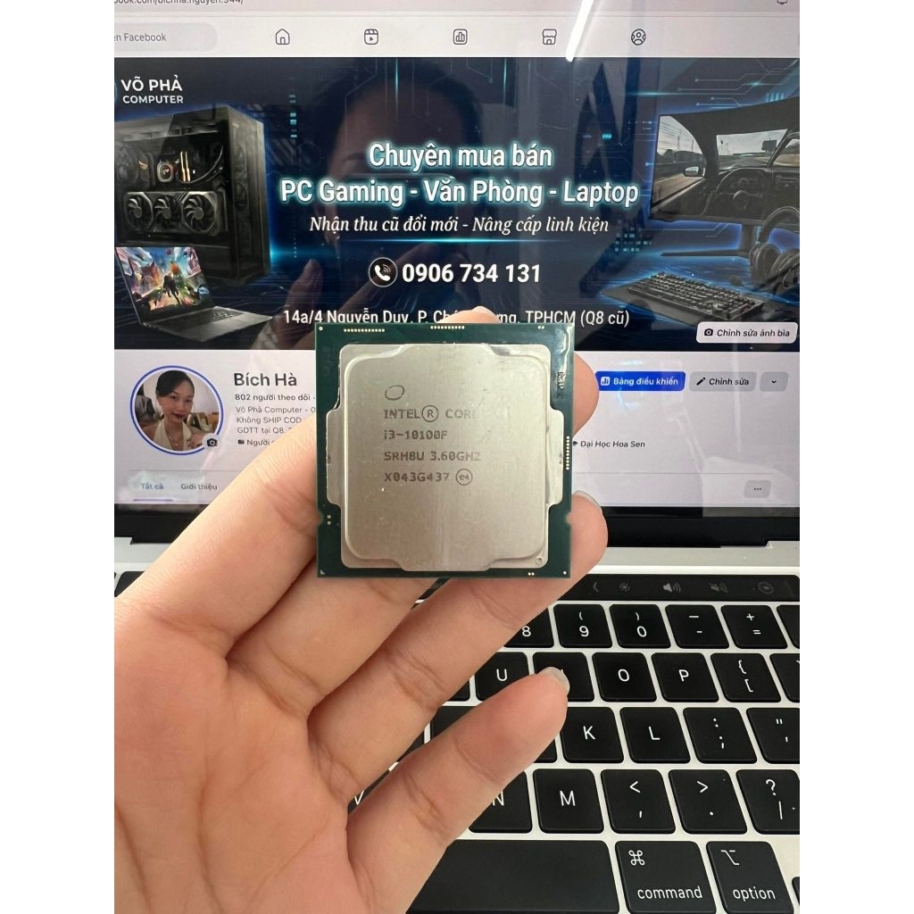 CPU I3 10100F socket 1200