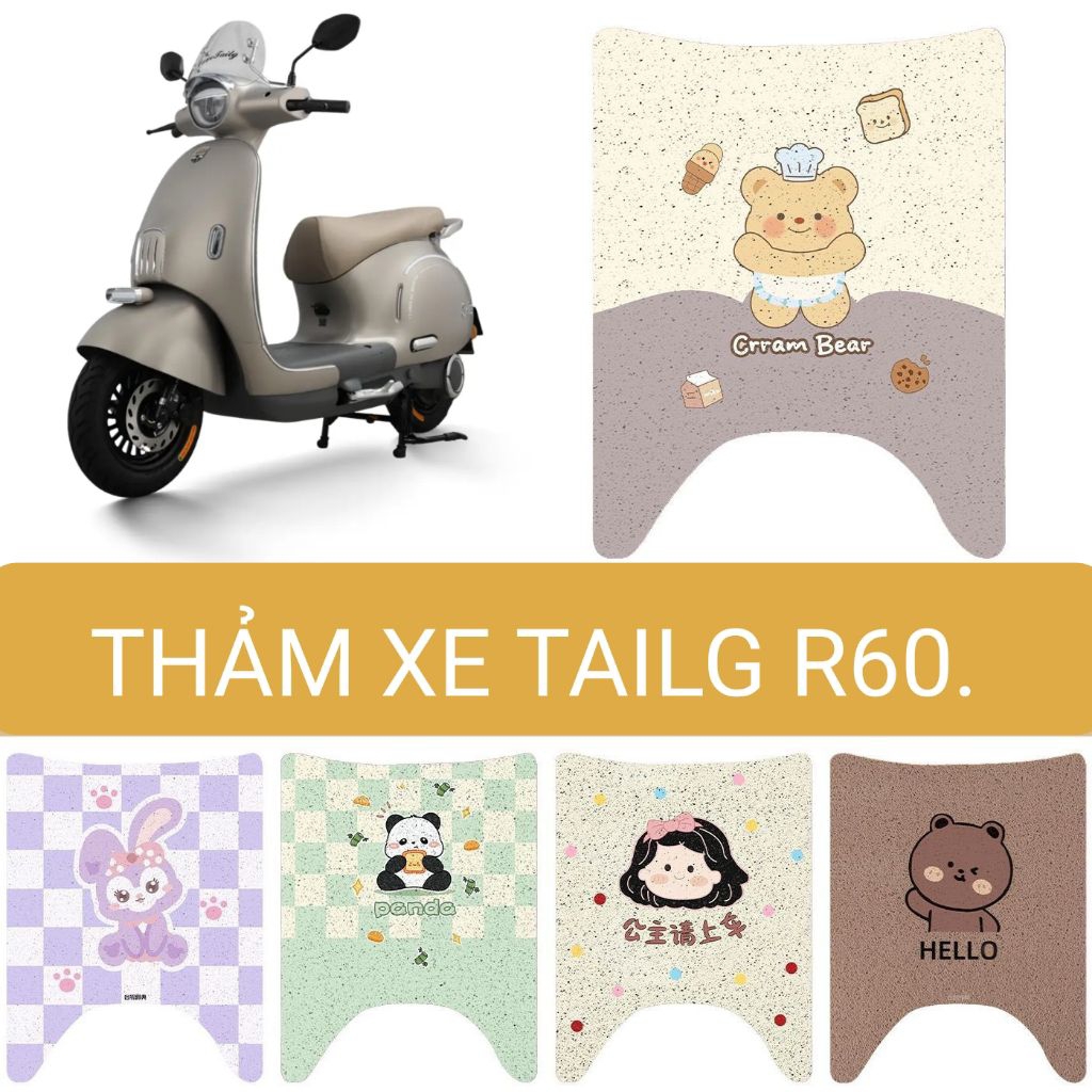THẢM XE ĐIỆN TAILG R60