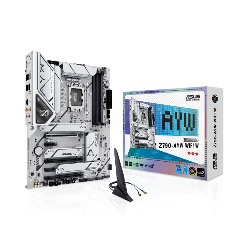 MAINBOARD ASUS Z790 AYW WIFI W DDR5 TRẮNG