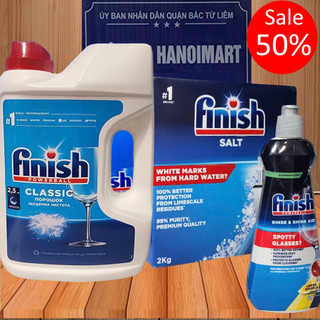 Bột Rửa Bát Finish 2kg Đức, 2.2kg bột finish nhập khẩu nhật bản, bot rua bat finish 2.5kg nk séc eu cho máy rửa bát