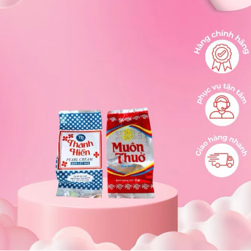 LẺ HỦ KEM DƯỠNG TRẮNG DA THANH HIỀN MUÔN THUỞ HỦ 3GRAM