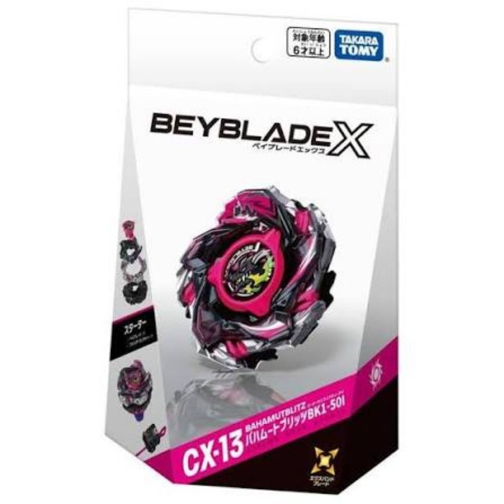 đồ chơi con quay chính hãng TAKARA TOMY bahamut blitz bk 1 50i Beyblade X Booster CX-13