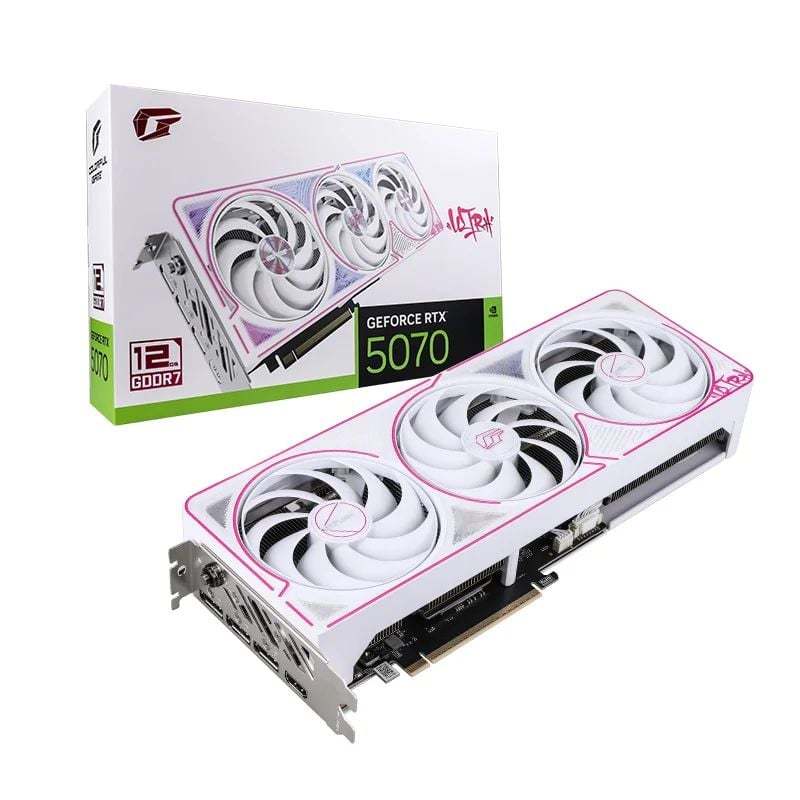 VGA Colorful iGame GeForce RTX 5070 Ultra W 12GB OC GDDR7