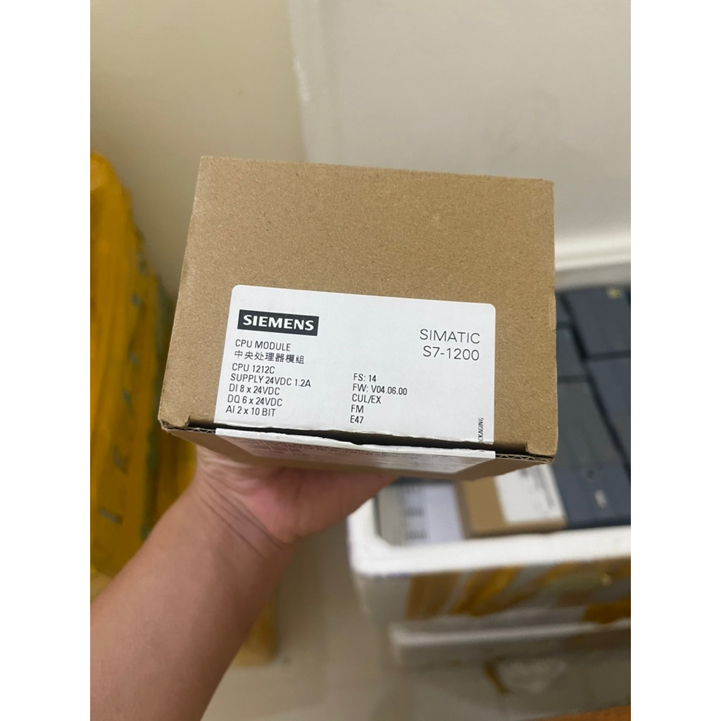 PLC Siemens S7-1200 CPU 1212C 6ES7212-1AE40-0XB0 1BE40-0XB0 1HE40-0XB0 DC/DC/DC AC/DC/DC DC/DC/RLY