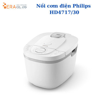 Nồi Cơm Điện Tử Philips HD4717/30 – Công Suất 1500W, Hàng Chính Hãng Bảo Hành 24 Tháng