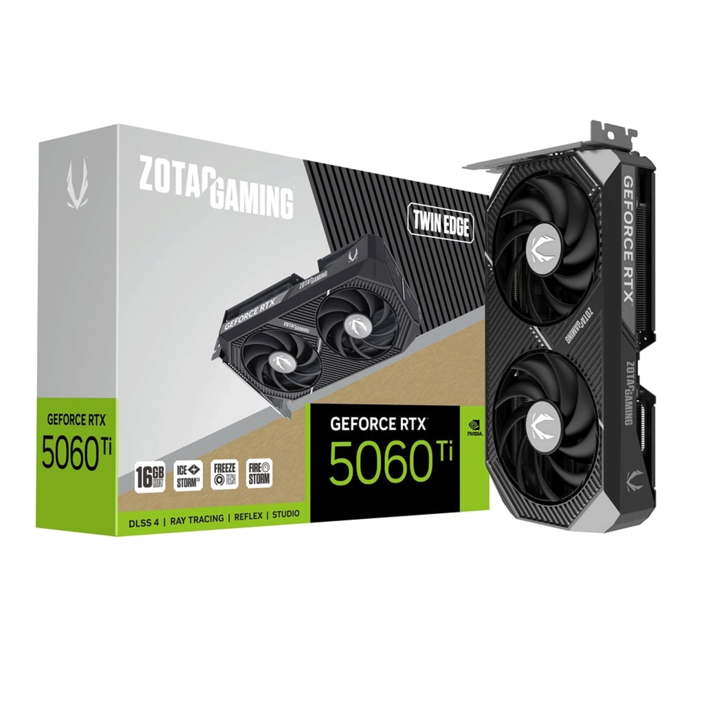 VGA ZOTAC GAMING GeForce RTX 5060 Ti 16GB Twin Edge