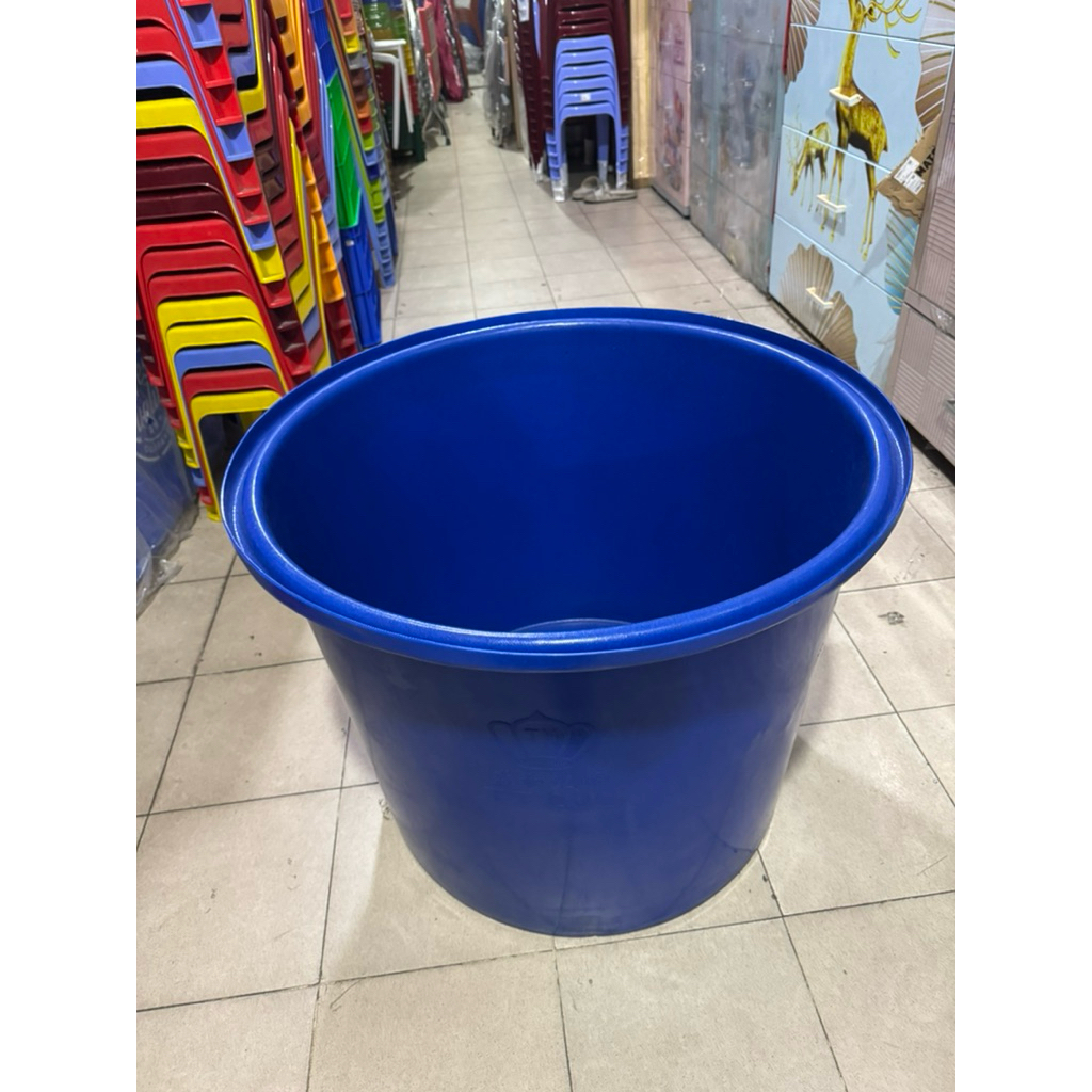 thùng nhựa trồng cây siêu bền , tank nhựa nuôi cá 200 lít - thùng nhựa tròn